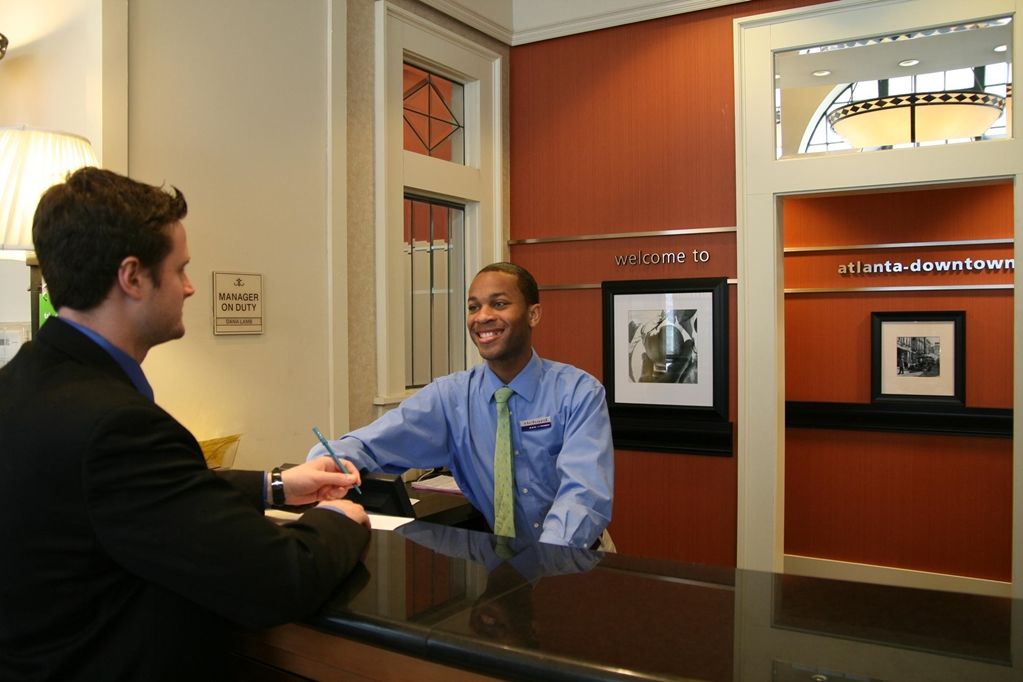Hampton Inn & Suites Atlanta-Downtown Interior foto